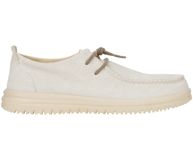 Hey Dude Wally NXT Moc Loafer für Herren | Egret / Wood Ash