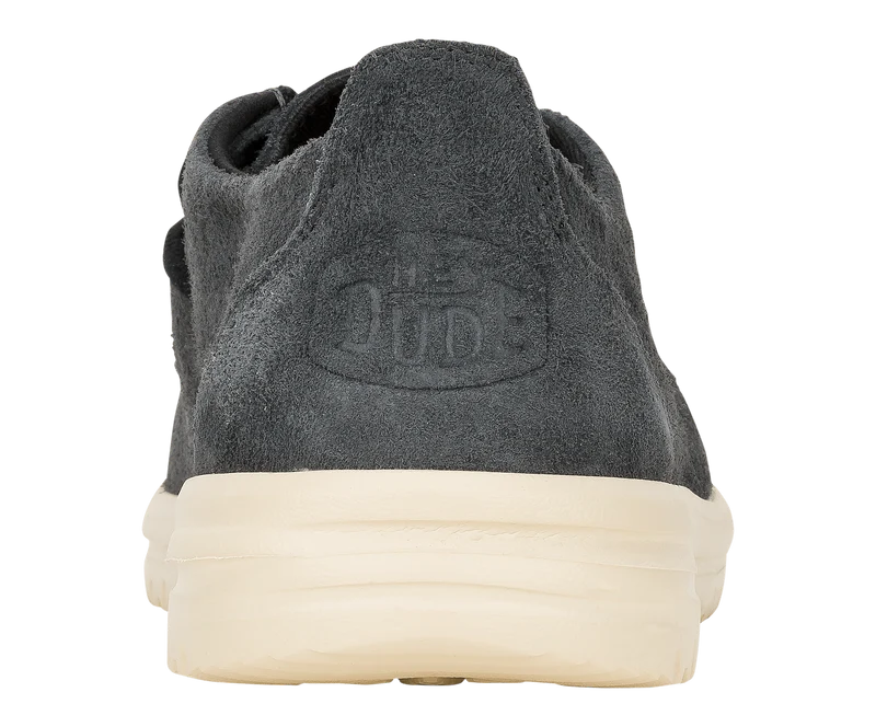 Hey Dude Wally NXT Moc Loafer für Herren | Schwarz / Holz-Esche