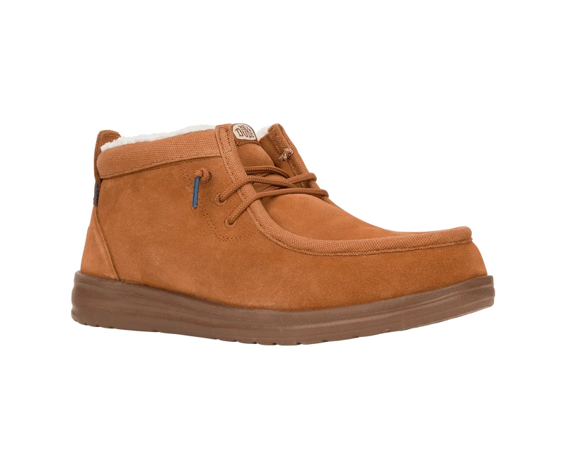 Hey Dude Wally Mid GripR Warmth Mokassin-Stiefel für Herren | Braun