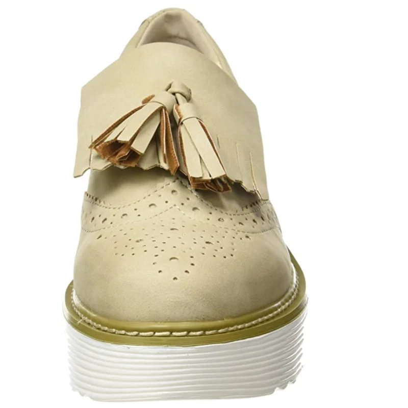 Refresh Damen-Loafer – Beige