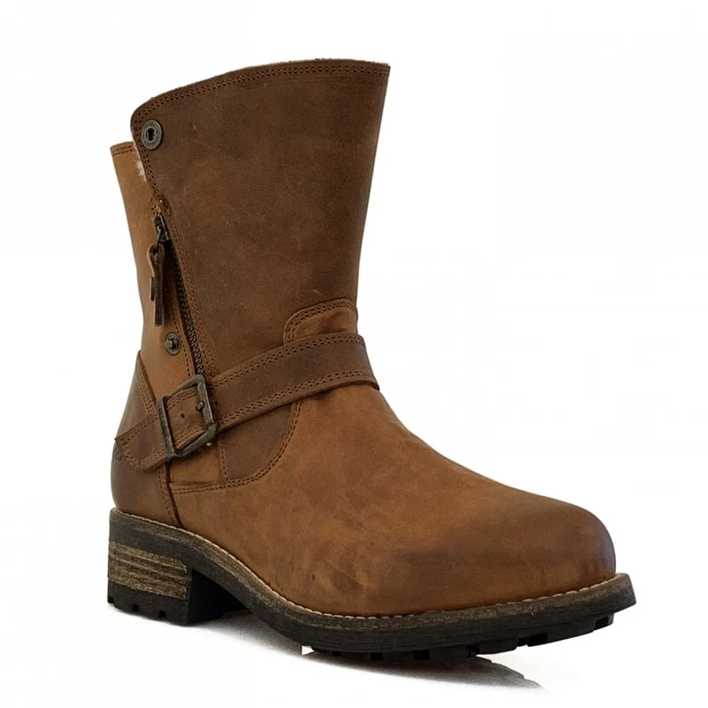 Oak & Hyde Damen Bridge Double Up gefütterte Stiefeletten – Braun