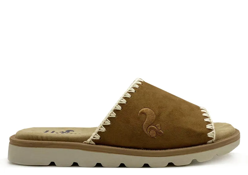 thies 1856 ® Rec Soft Woven Slide vegan tobacco