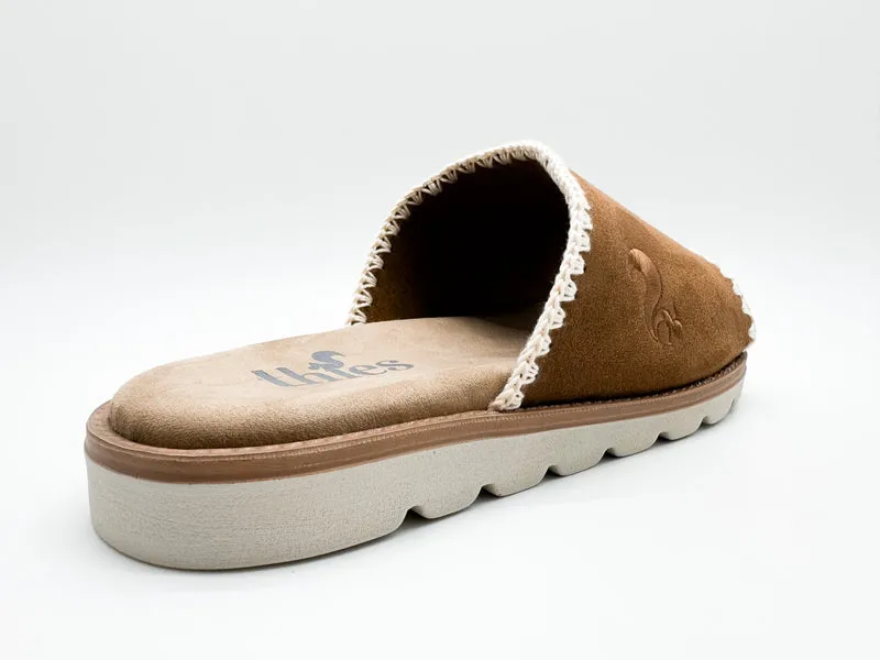 thies 1856 ® Rec Soft Woven Slide vegan tobacco