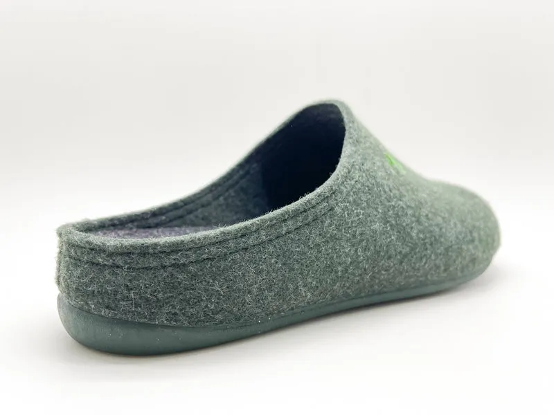 thies 1856 ® Recycled PET Slipper vegan forest green