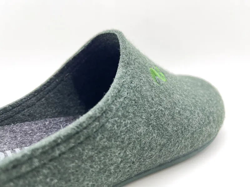 thies 1856 ® Recycled PET Slipper vegan forest green