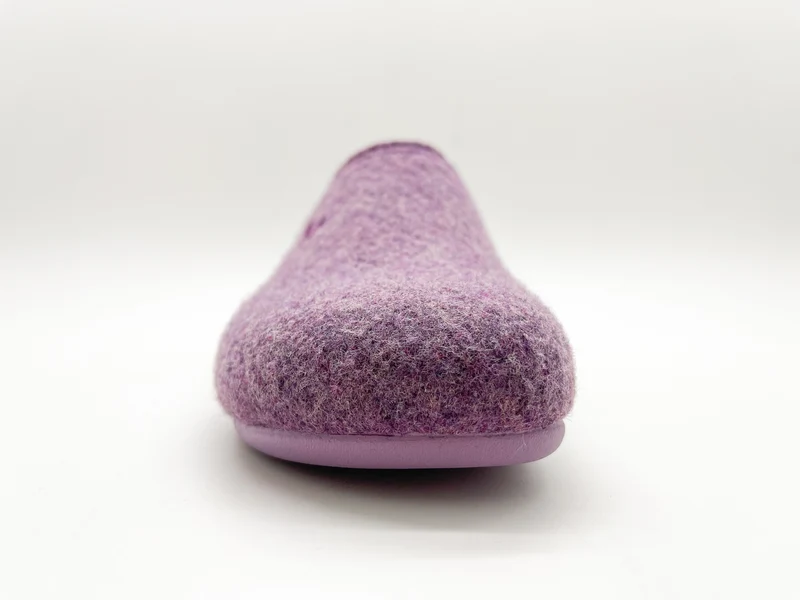 thies 1856 ® Recycled PET Slipper vegan aubergine