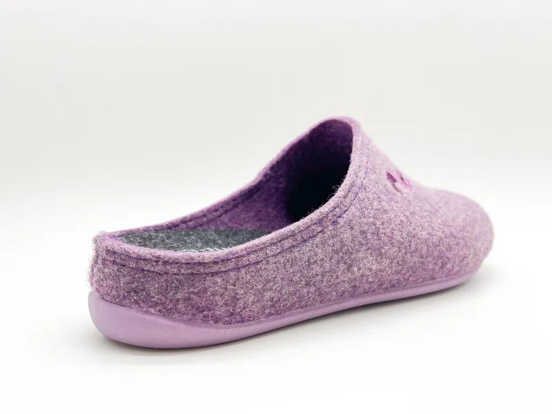 thies 1856 ® Recycled PET Slipper vegan aubergine