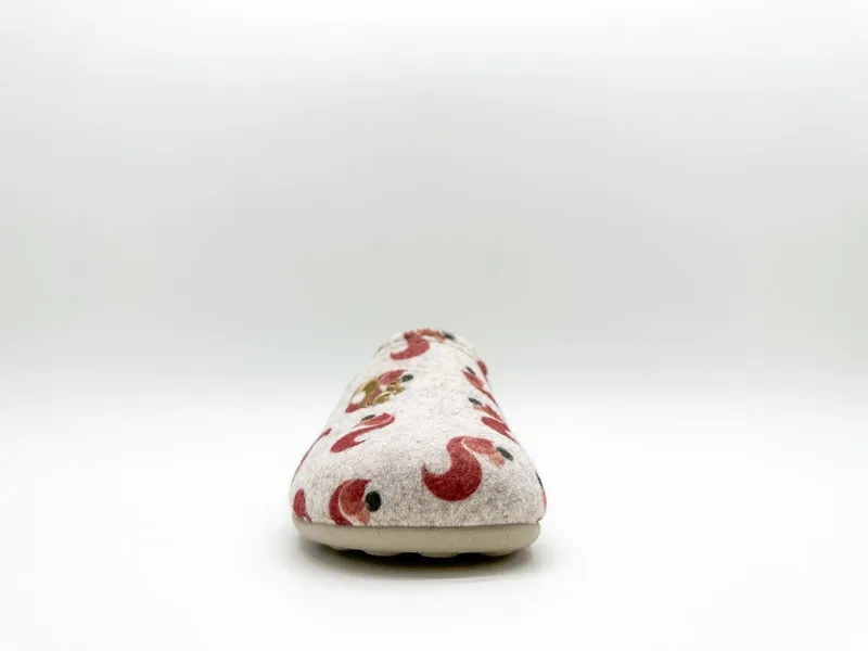 thies 1856 ® Recycled PET Squirrel Slipper Kids vegan beige
