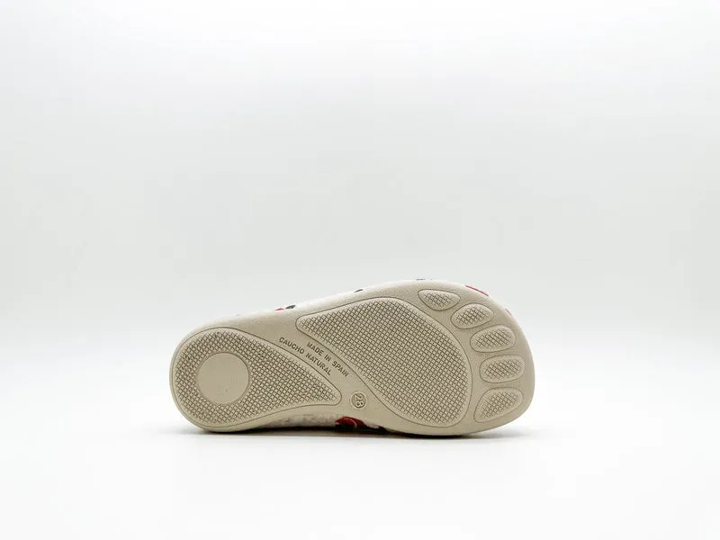 thies 1856 ® Recycled PET Squirrel Slipper Kids vegan beige