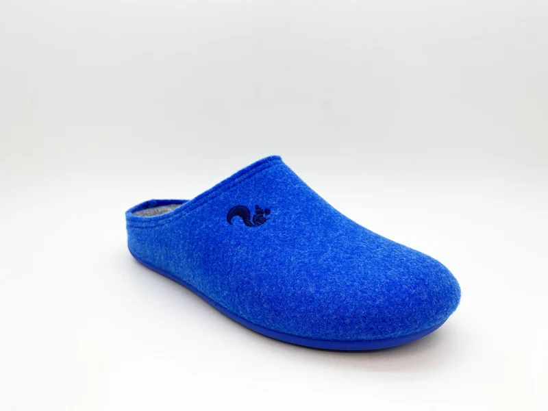 thies 1856 ® Recycled PET Slipper vegan azul