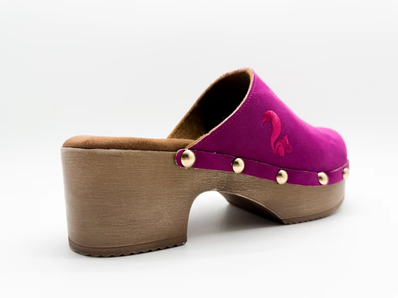 thies 1856 ® Rec Comfy Clog vegan orchid pink