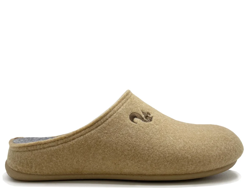 thies 1856 ® Recycled PET Slipper vegan camel