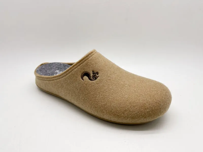thies 1856 ® Recycled PET Slipper vegan camel