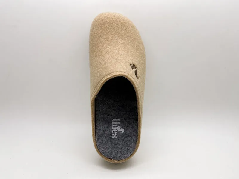 thies 1856 ® Recycled PET Slipper vegan camel