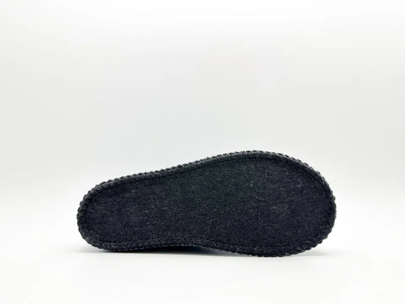 thies 1856 ® Mountain Wool Slipper Boot denim blue