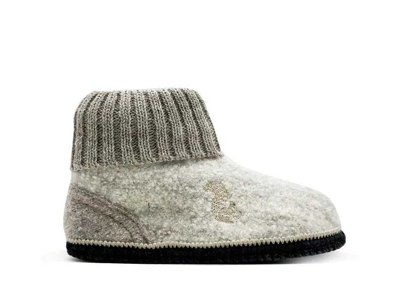 thies 1856 ® Mountain Wool Slipper Boot beige