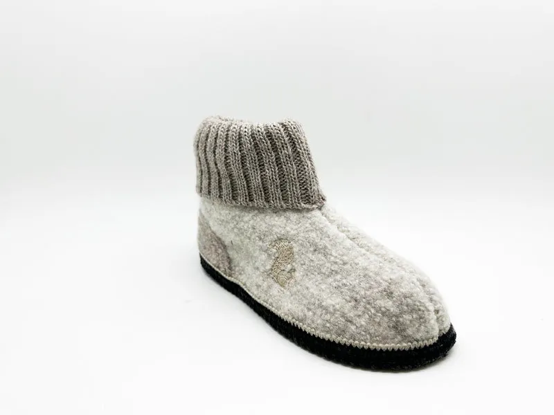 thies 1856 ® Mountain Wool Slipper Boot beige