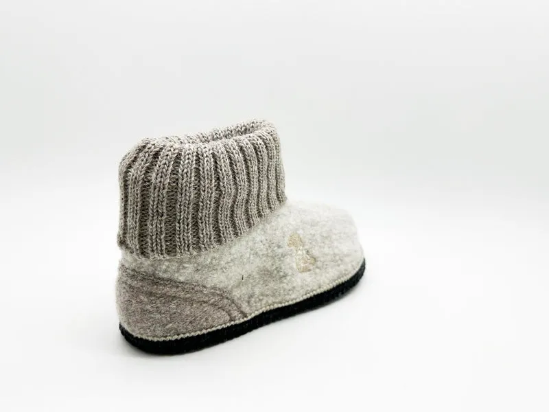 thies 1856 ® Mountain Wool Slipper Boot beige