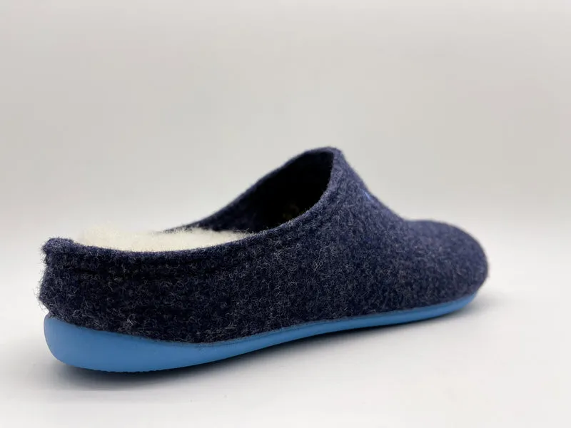 thies 1856 ® Recycled Wool Slippers dark navy blue