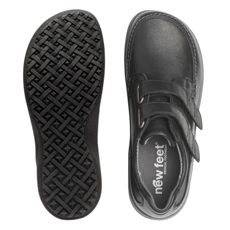 New Feet damesko med velcroluk
