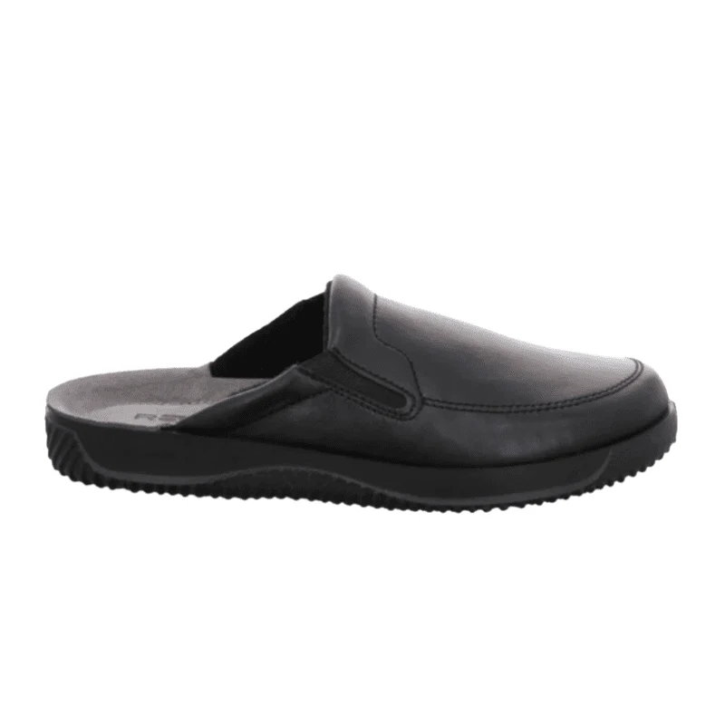 Rohde bred hjemmesko/slipper - Sort