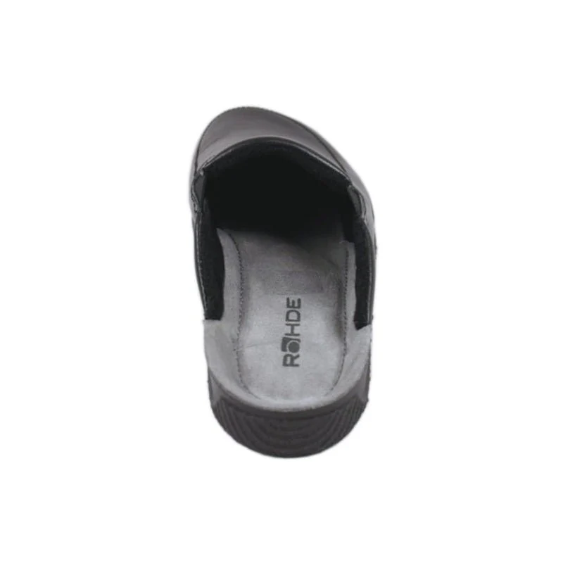 Rohde bred hjemmesko/slipper - Sort