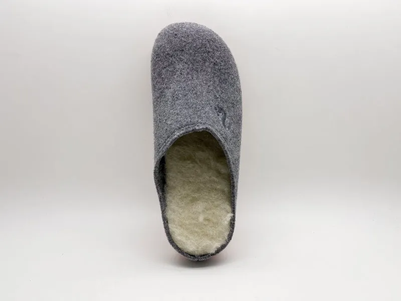 thies 1856 ® Recycled Wool Slippers grey rose