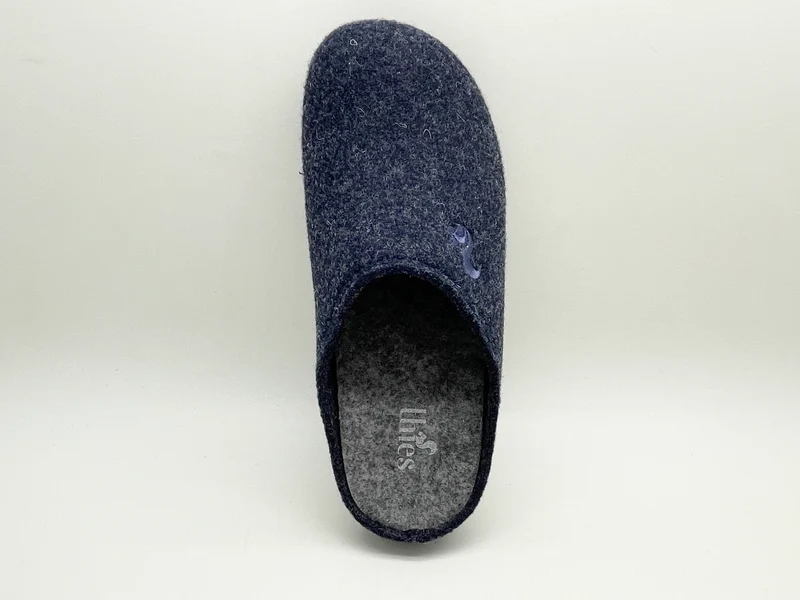 thies 1856 ® Recycled PET Slipper vegan dark navy