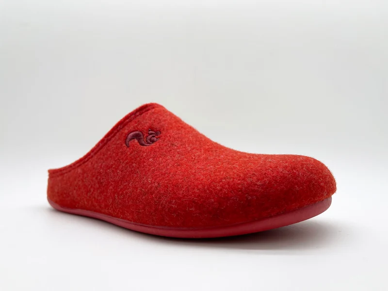 thies 1856 ® Recycled PET Slipper vegan cherry