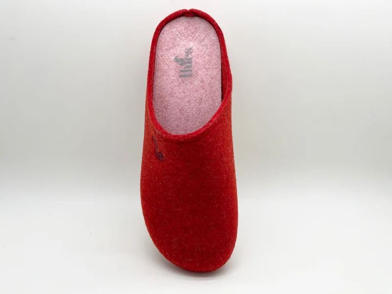 thies 1856 ® Recycled PET Slipper vegan cherry
