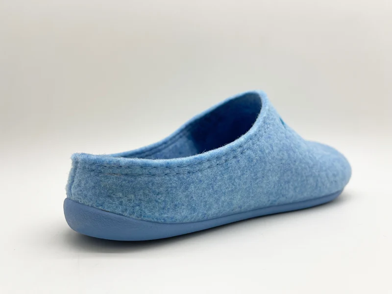 thies 1856 ® Recycled PET Slipper vegan light blue