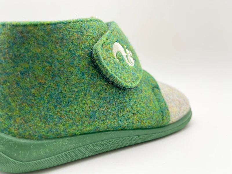 thies 1856 ® Recycled PET Kids Boot vegan multi verde