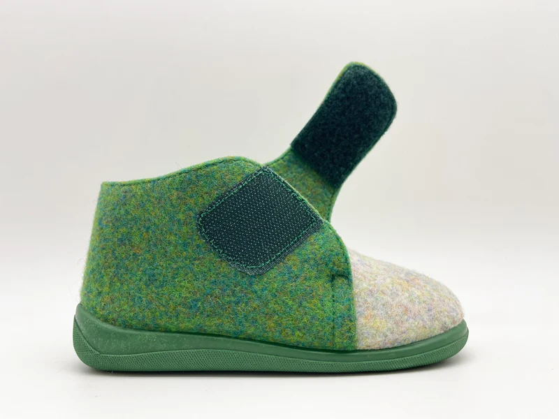 thies 1856 ® Recycled PET Kids Boot vegan multi verde