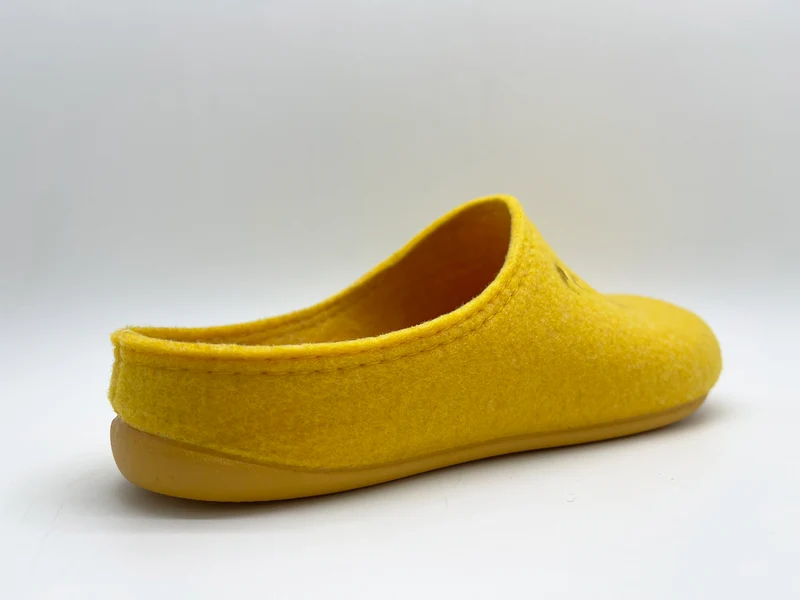 thies 1856 ® Recycled PET Slipper vegan yellow