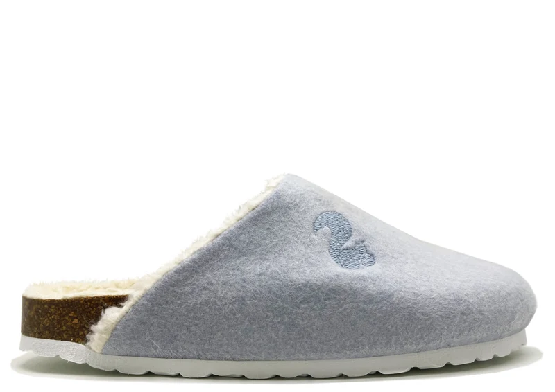 thies 1856 ® Organic Bio Clog vegan light blue