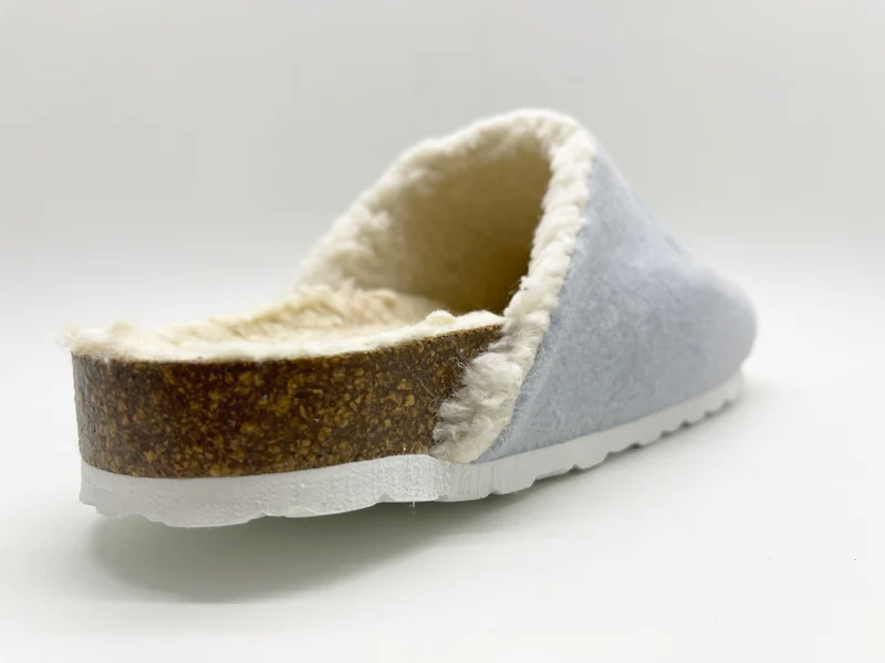 thies 1856 ® Organic Bio Clog vegan light blue