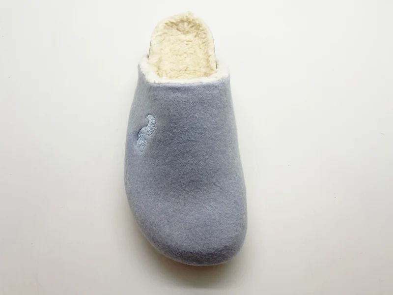 thies 1856 ® Organic Bio Clog vegan light blue