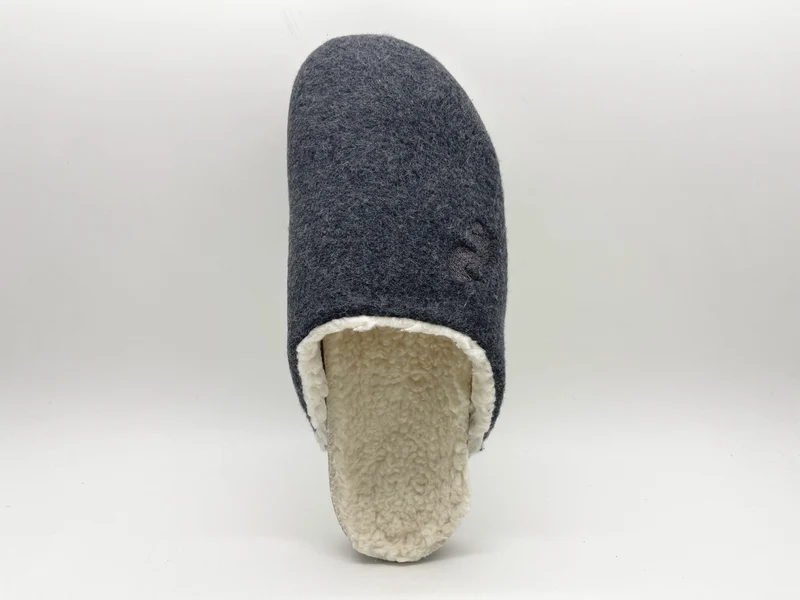 thies 1856 ® Organic Bio Clog vegan dark grey (W/X)