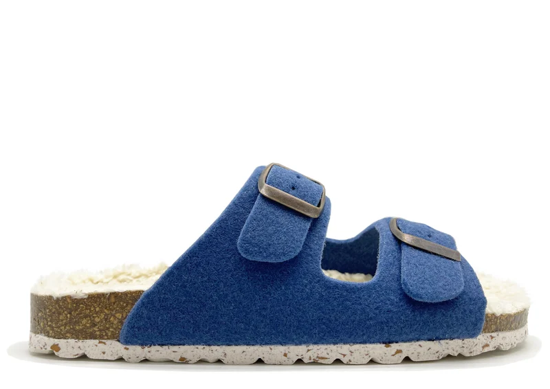 thies 1856 ® Recycled Plush PET Bio Sandal vegan ocean