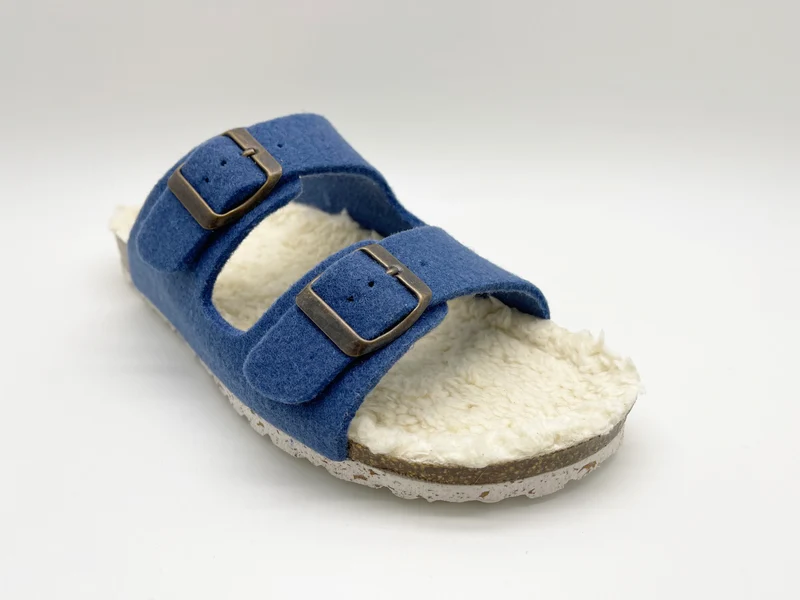thies 1856 ® Recycled Plush PET Bio Sandal vegan ocean