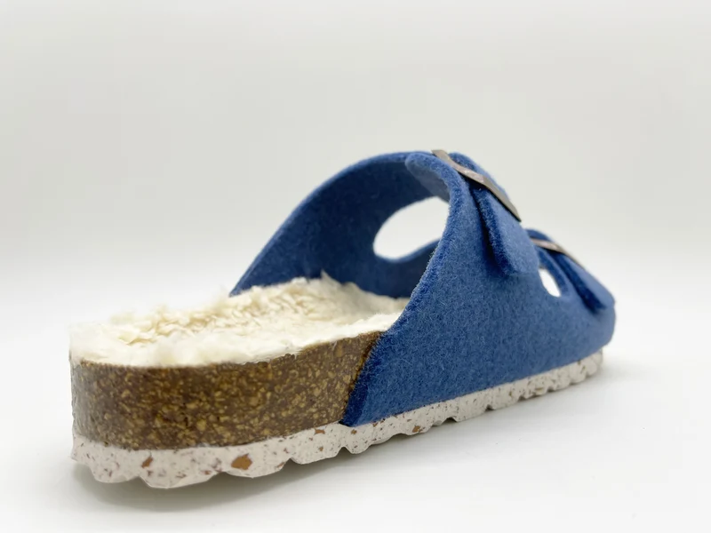 thies 1856 ® Recycled Plush PET Bio Sandal vegan ocean