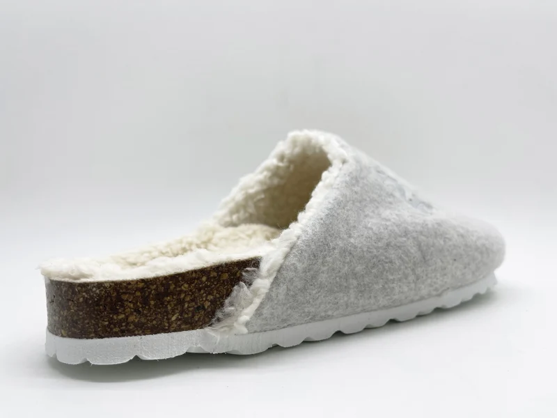 thies 1856 ® Organic Bio Clog vegan light grey
