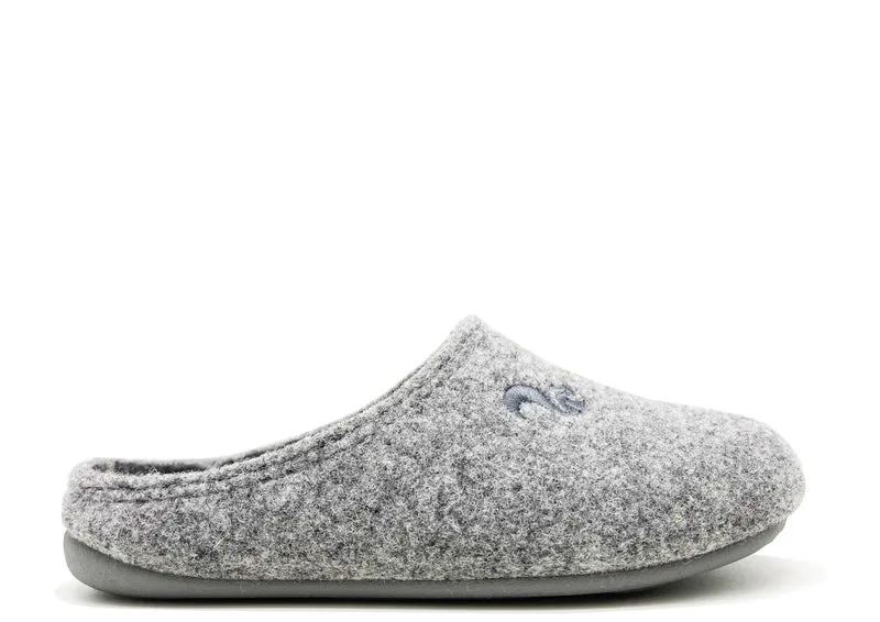 thies 1856 ® Recycled PET Slipper Kids vegan light grey