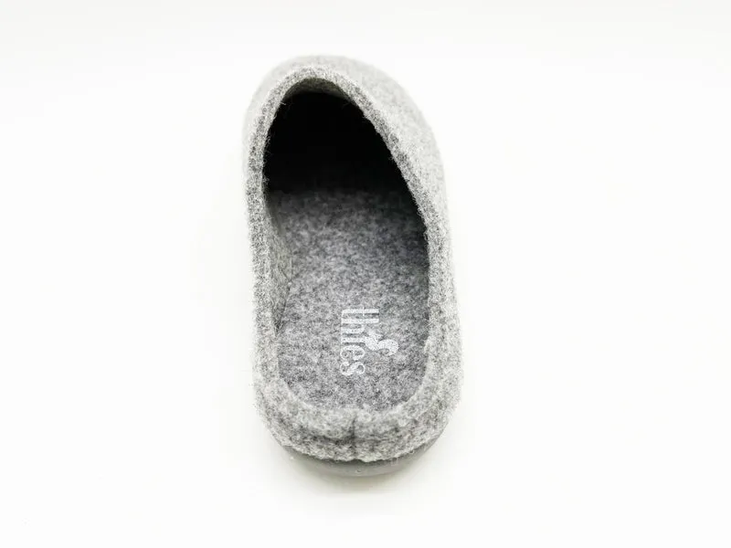thies 1856 ® Recycled PET Slipper Kids vegan light grey