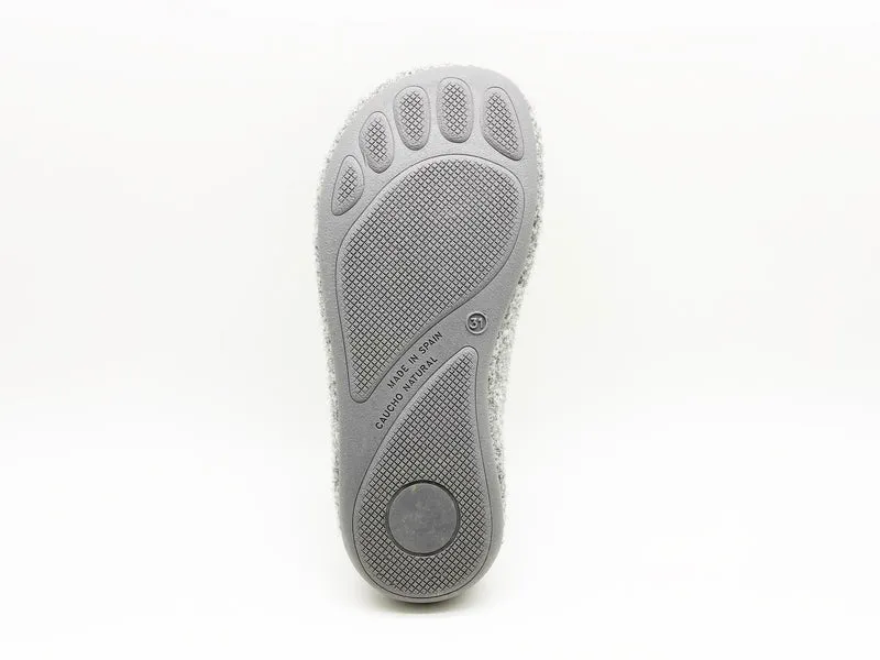 thies 1856 ® Recycled PET Slipper Kids vegan light grey