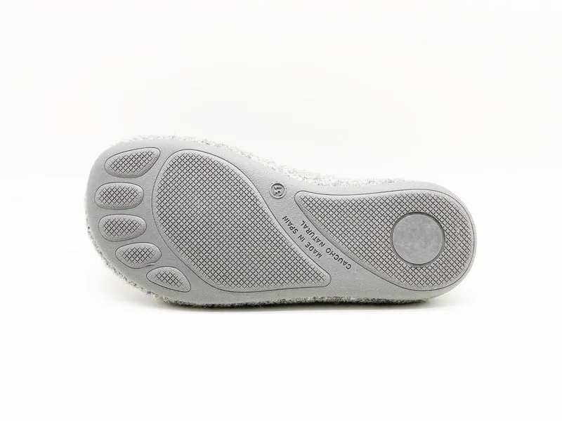 thies 1856 ® Recycled PET Slipper Kids vegan light grey