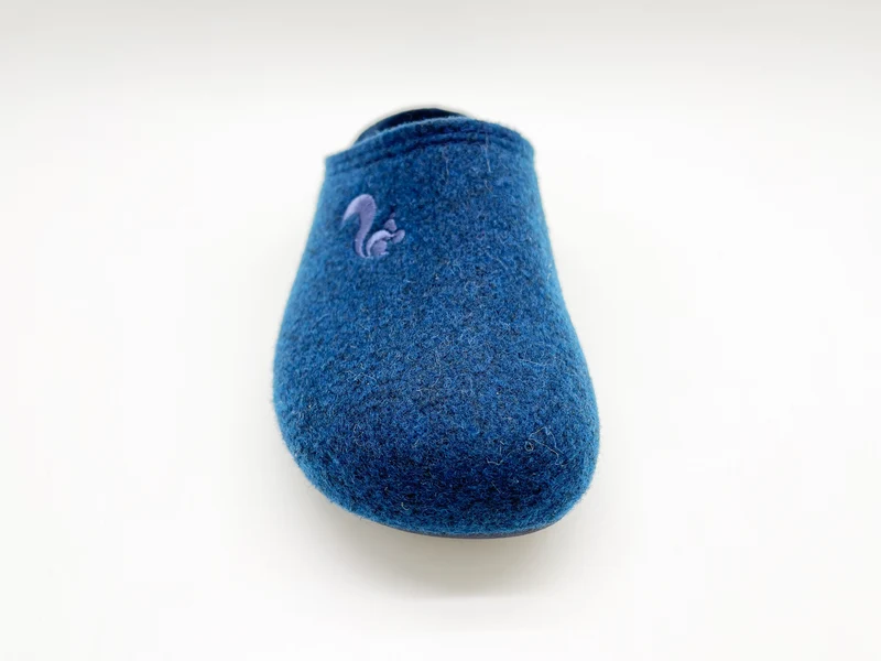 thies 1856 ® Recycled PET Slipper Kids vegan navy marino