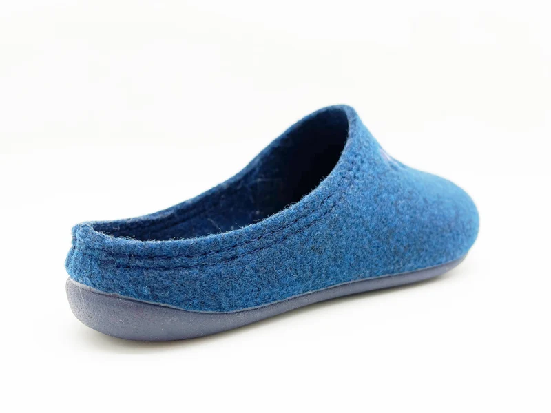 thies 1856 ® Recycled PET Slipper Kids vegan navy marino