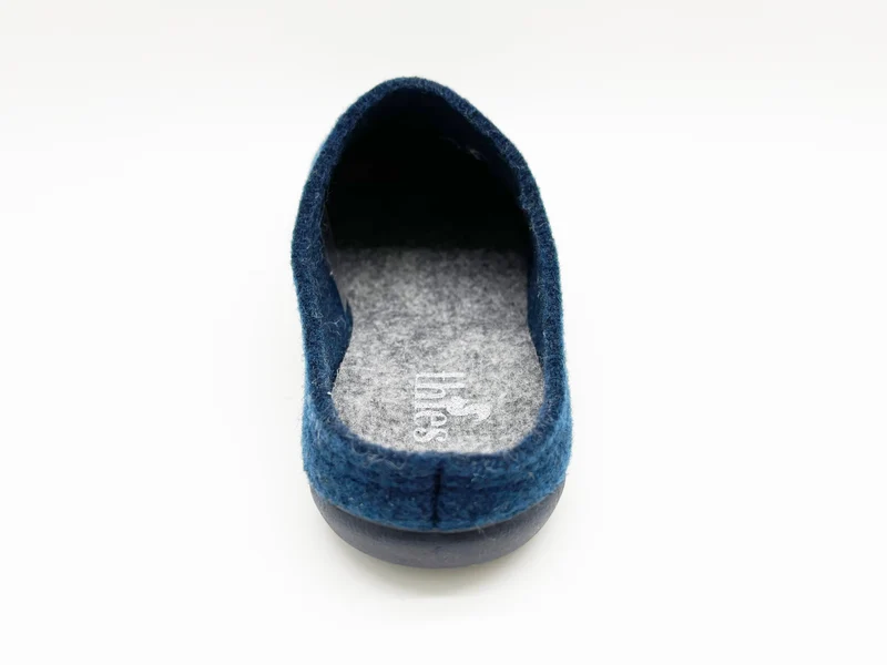 thies 1856 ® Recycled PET Slipper Kids vegan navy marino