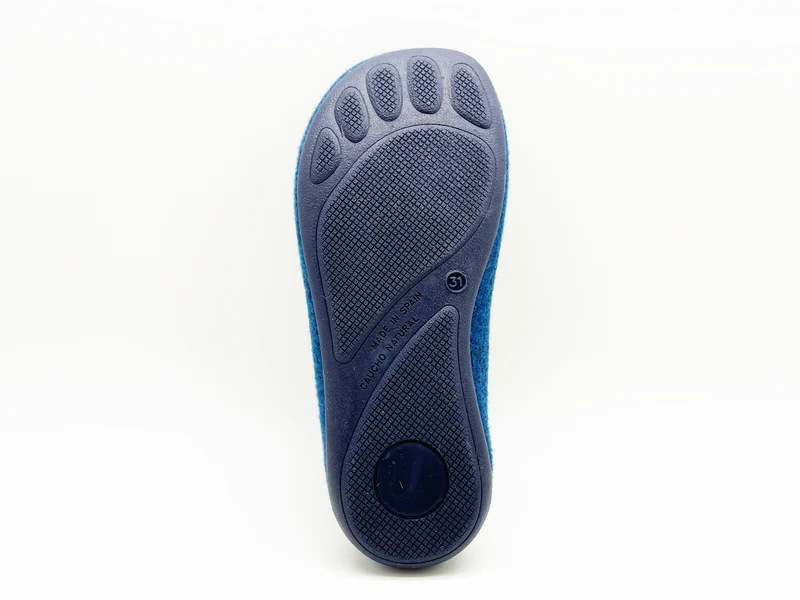 thies 1856 ® Recycled PET Slipper Kids vegan navy marino